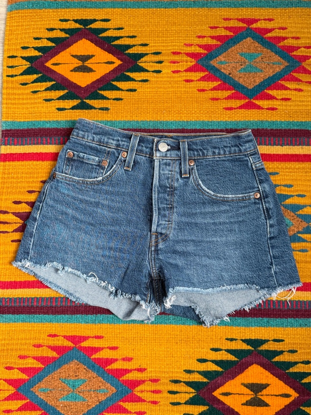 Levi's 501 High Rise Jean Shorts